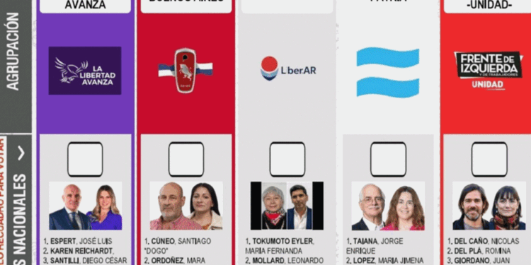 Elecciones 2025: 15 fuerzas, candidatos que buscan renovar y la BUP que debuta
